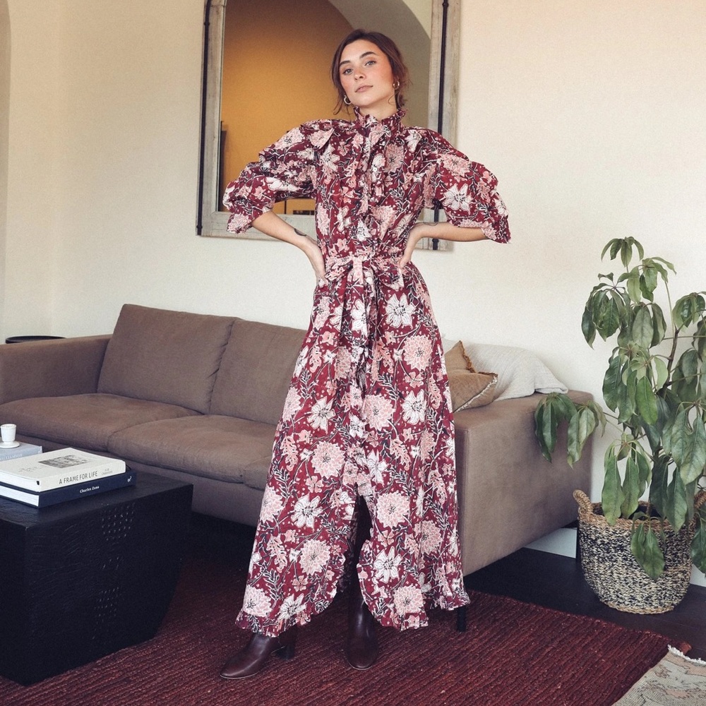 Mille Pink Floral Dress